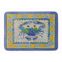 "Caroline's Treasures Crab Floor Mat, 19"" x 27"", Multicolor"