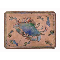 "Caroline's Treasures Crab Floor Mat, 19"" x 27"", Multicolor"