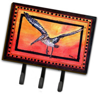 "Caroline's Treasures 8095TH68 Bird-Pelican Leash Holder or Key Hook, Large, Multicolor"