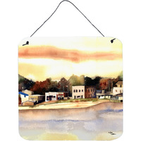 "Caroline's Treasures 8121LDS66 The Pass Aluminum Metal Wall or Door Hanging Prints, 6 x 6"", Multicolor"