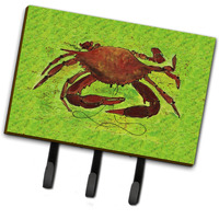 "Caroline's Treasures 8127TH68 Crab Leash or Key Holder, Large, Multicolor"
