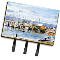 "Caroline's Treasures 8129TH68 The Pass Bait Shop Leash Holder or Key Hook, Large, Multicolor"