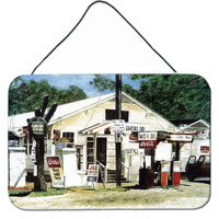 "Caroline's Treasures Garcia's Grocery Indoor Aluminum Metal Wall or Door Hanging Prints, 8 x 12"", Multicolor"