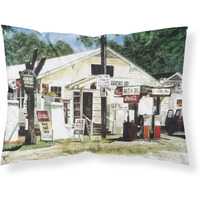 "Caroline's Treasures 8130PILLOWCASE Garcia's Grocery Moisture Wicking Fabric Standard Pillowcase, Large, Multicolor"