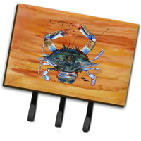 "Caroline's Treasures 8144TH68 Crab Leash or Key Holder, Large, Multicolor"