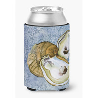 Oyster Can or Bottle Beverage Insulator Hugger