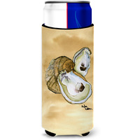 Oyster  Sandy Beach Ultra Beverage Insulators for slim cans 8160MUK