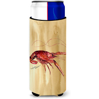 Crawfish Sandy Beach Ultra Beverage Insulators for slim cans 8230MUK