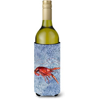 Crawfish Cool Water Wine Bottle Beverage Insulator Beverage Insulator Hugger