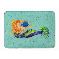 "Caroline's Treasures Mermaid Floor Mat, 19"" x 27"", Multicolor"