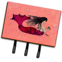"Caroline's Treasures 8338TH68 Mermaid Leash or Key Holder, Large, Multicolor"