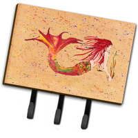"Caroline's Treasures 8339TH68 Mermaid Leash or Key Holder, Large, Multicolor"