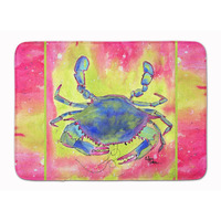 "Caroline's Treasures Crab Floor Mat, 19"" x 27"", Multicolor"