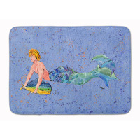 "Caroline's Treasures Merman Floor Mat, 19"" x 27"", Multicolor"