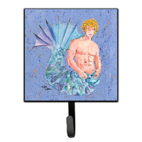 "Caroline's Treasures 8347SH4 Merman Leash Holder or Key Hook, Small, Multicolor"
