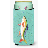 Fish Mutton Snapper  Tall Boy Beverage Insulator Beverage Insulator Hugger