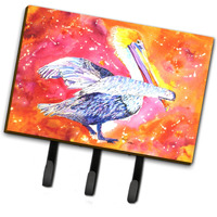 "Caroline's Treasures 8360TH68 Pelican Leash or Key Holder, Large, Multicolor"