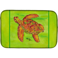 "Caroline's Treasures Turtle Dish Drying Mat, 14 X 21, Multicolor"