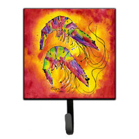 "Caroline's Treasures 8378SH4 Shrimp Leash Holder or Key Hook, Small, Multicolor"