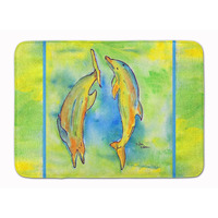 "Caroline's Treasures Dolphin Floor Mat, 19"" x 27"", Multicolor"