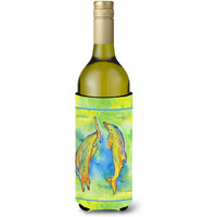 Dolphin Wine Bottle Beverage Insulator Beverage Insulator Hugger