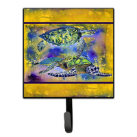 "Caroline's Treasures 8394SH4 Turtle Leash Holder or Key Hook, Small, Multicolor"