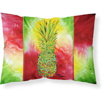 "Caroline's Treasures 8395PILLOWCASE Pineapple Moisture Wicking Fabric Standard Pillowcase, Large, Multicolor"