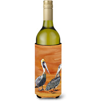 Brown Pelican Hot and Spicy Wine Bottle Beverage Insulator Beverage Insulator Hugger 8407LITERK