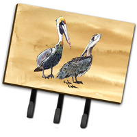 "Caroline's Treasures 8408TH68 Pelican Leash or Key Holder, Large, Multicolor"