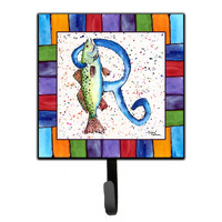 "Caroline's Treasures 8441-RSH4 Beach and Seafood Leash Holder or Key Hook 8441, Small, Multicolor"