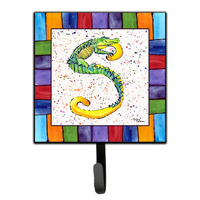 "Caroline's Treasures 8442-SSH4 Beach and Seafood Leash Holder or Key Hook 8442, Small, Multicolor"