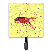 "Caroline's Treasures 8451SH4 Crawfish Leash Holder or Key Hook, Small, Multicolor"