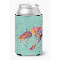 Shrmip  on Teal Can or Bottle Beverage Insulator Hugger