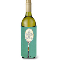 Fleur de lis Tennis Wine Bottle Beverage Insulator Beverage Insulator Hugger