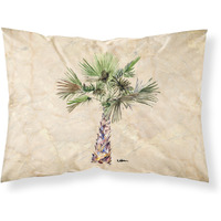 "Caroline's Treasures 8480PILLOWCASE Palm Tree Moisture Wicking Fabric Standard Pillowcase, Large, Multicolor"