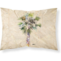 "Caroline's Treasures 8481PILLOWCASE Palm Tree Moisture Wicking Fabric Standard Pillowcase, Large, Multicolor"