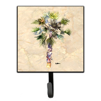 "Caroline's Treasures 8481SH4 Tree-Palm Tree Leash Holder or Key Hook, Small, Multicolor"