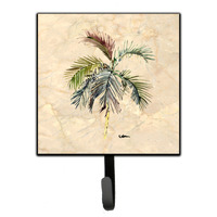 "Caroline's Treasures 8483SH4 Tree-Palm Tree Leash Holder or Key Hook, Small, Multicolor"