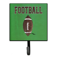 "Caroline's Treasures 8487SH4 Football Leash or Key Holder, Small, Multicolor"