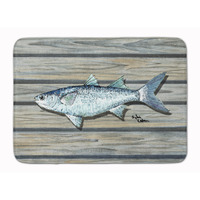 "Caroline's Treasures Fish Mullet Floor Mat, 19"" x 27"", Multicolor"