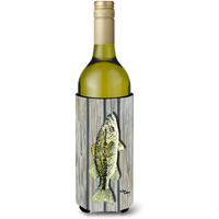Fish Bass Wine Bottle Beverage Insulator Beverage Insulator Hugger