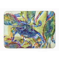 "Caroline's Treasures Crab All Over Floor Mat, 19"" x 27"", Multicolor"