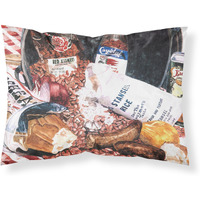 "Caroline's Treasures 8536PILLOWCASE Red Beans And Rice Moisture Wicking Fabric Standard Pillowcase, Large, Multicolor"