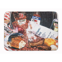 "Caroline's Treasures Red Beans and Rice Floor Mat, 19"" x 27"", Multicolor"