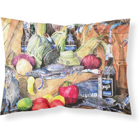 "Caroline's Treasures 8538PILLOWCASE Bar's And Crabs Moisture Wicking Fabric Standard Pillowcase, Large, Multicolor"