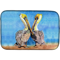 "Caroline's Treasures Pelican Dish Drying Mat, 14"" x 21"", Multicolor"