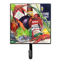 "Caroline's Treasures 8540-2SH4 Louisiana Spices Leash Holder or Key Hook 8540, Small, Multicolor"