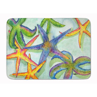 "Caroline's Treasures Starfish Floor Mat, 19"" x 27"", Multicolor"