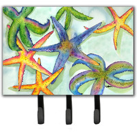 "Caroline's Treasures 8542TH68 Star Fish Leash or Key Holder, Large, Multicolor"