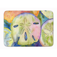 "Caroline's Treasures Sand Dollar Floor Mat, 19"" x 27"", Multicolor"